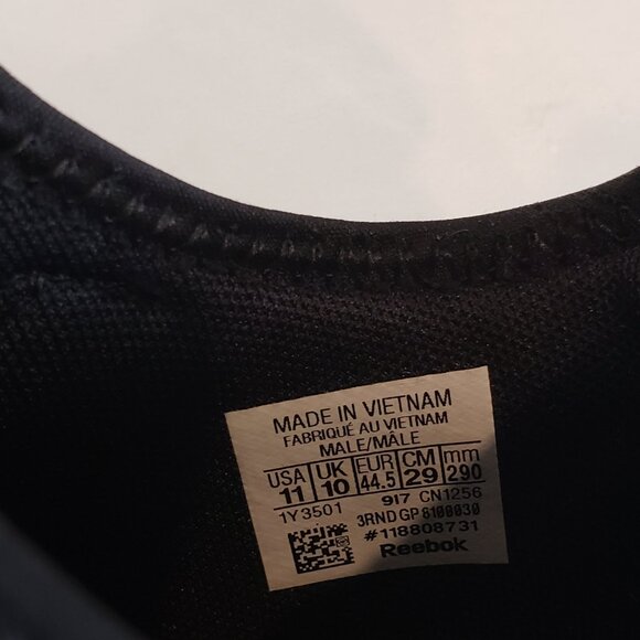 Reebok Men's Plus Lite 2.0 Black Running Shoes Size 11 - Picture 7 of 7